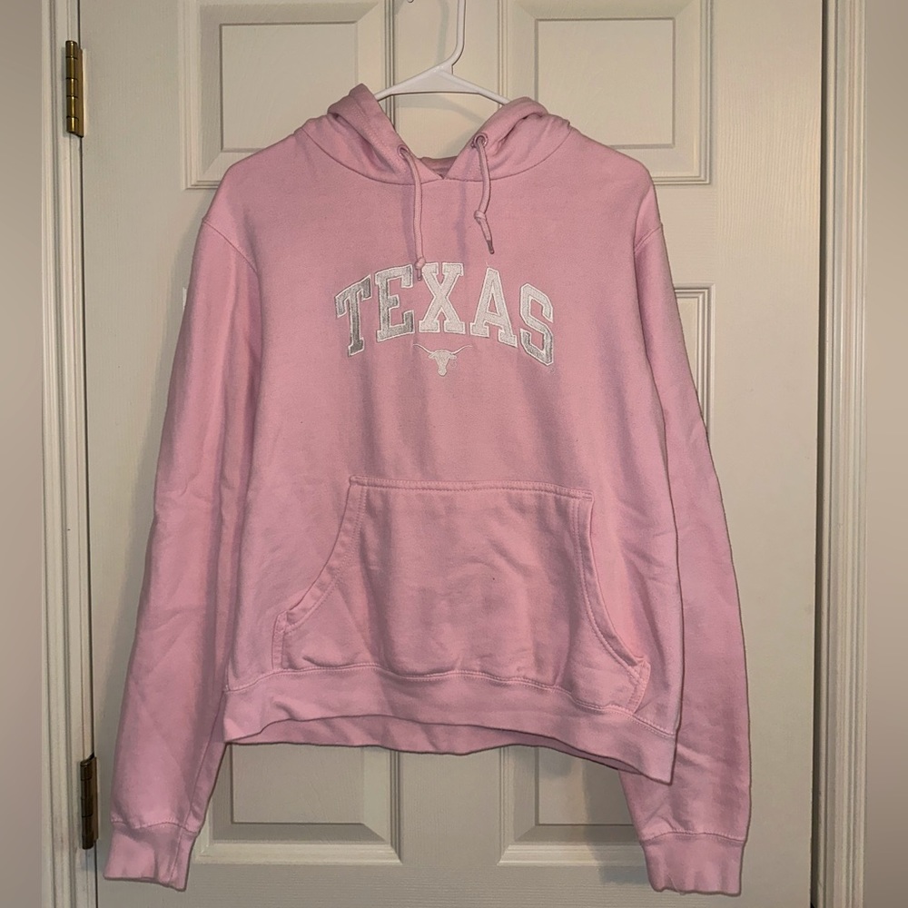 Light Pink Longhorns Hoodie